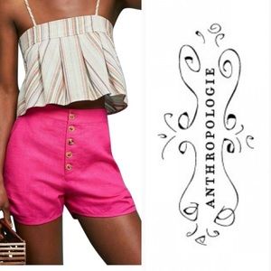 Anthropologie Avitus High waisted short